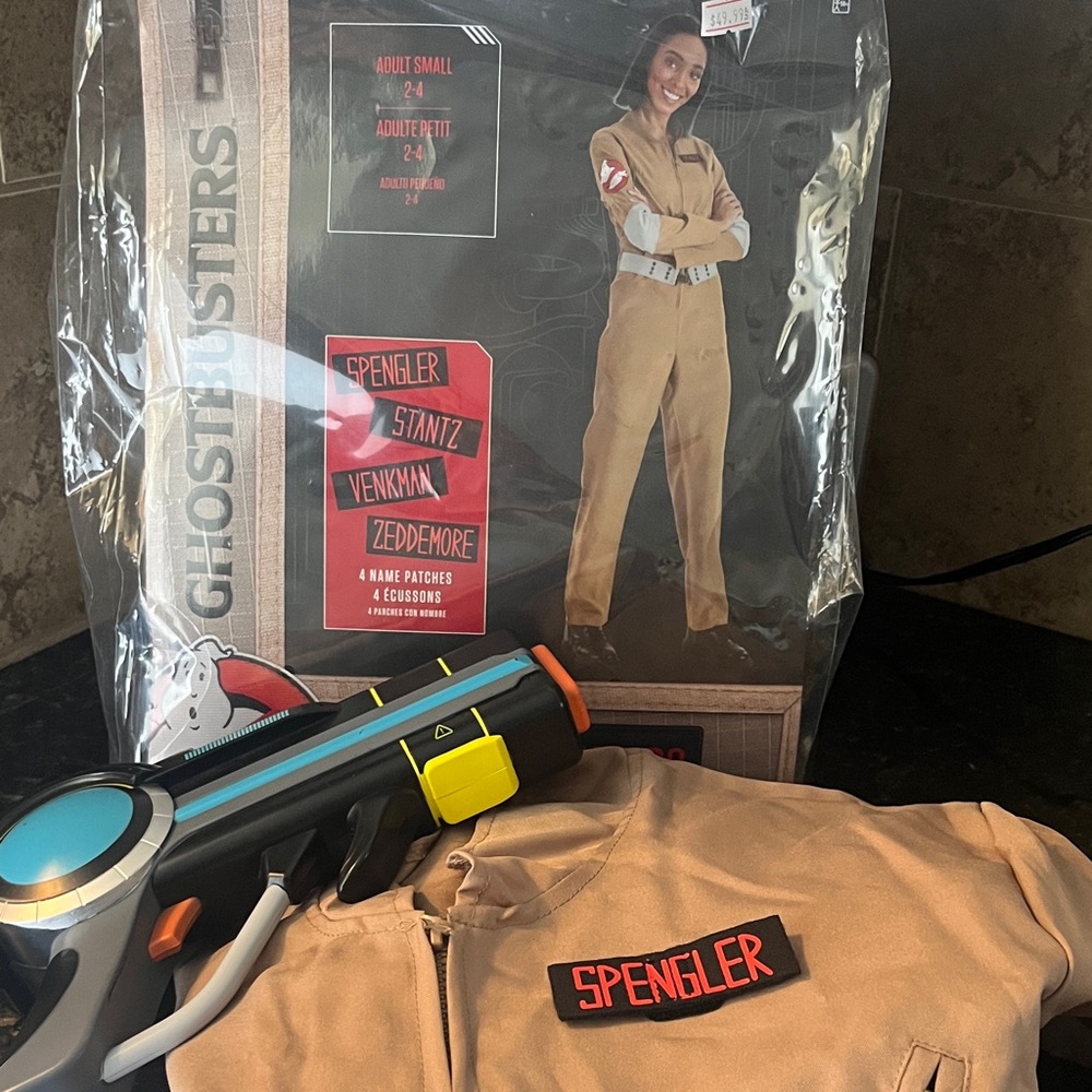 Ghostbusters Costume with Blaster
